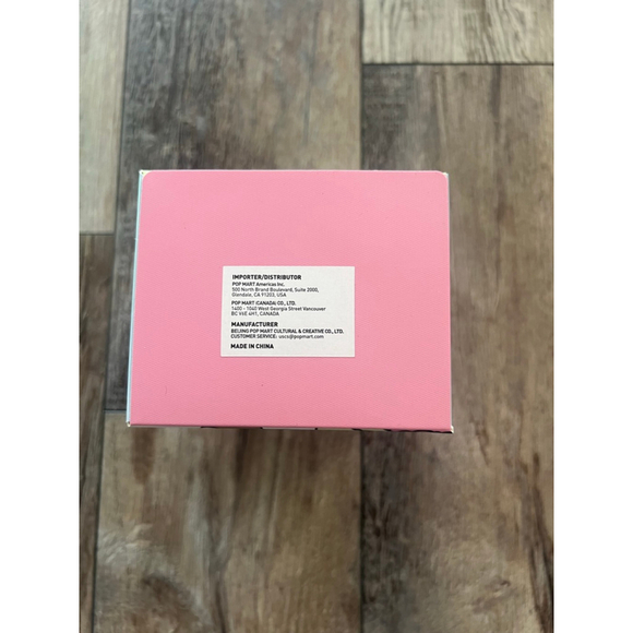 NEW LABUBU POP MART EXCITING MACARON Toffee Plush Keychain Tan Cream Collectible - Picture 7 of 8